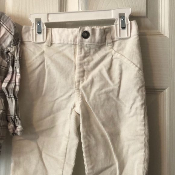 💜NWOT Carter’s outfit size 12m cream/pink/grey💜 - Picture 4 of 5